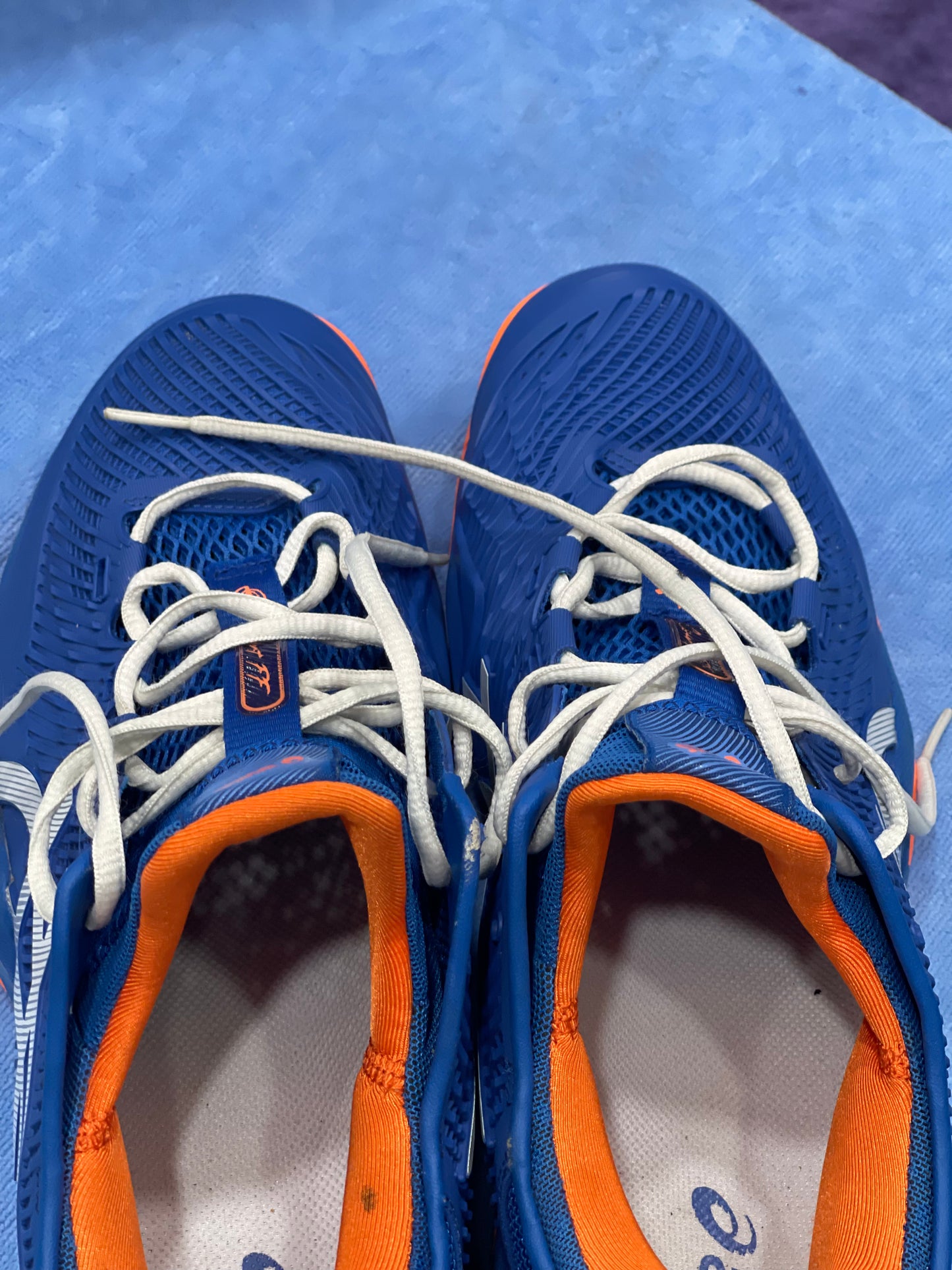ASICS Gel Solution Speed / tennis indoor – Bleu/Orange-Pointure 45