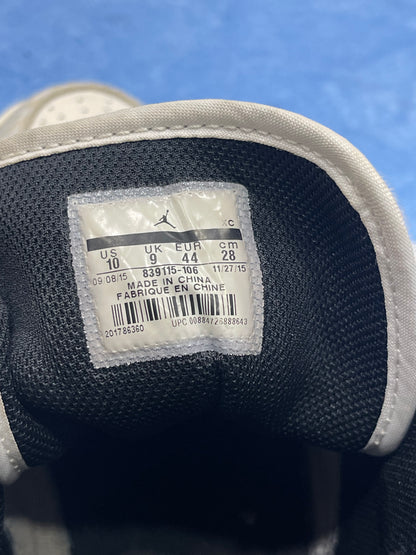Air Jordan 1 Mid Elephant Print – Blanc/Gris/Noir- Pointure 44