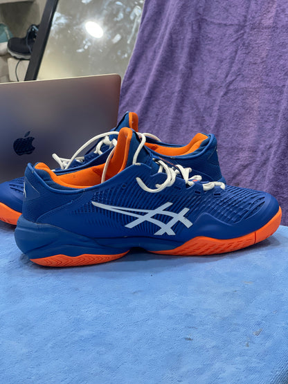 ASICS Gel Solution Speed / tennis indoor – Bleu/Orange-Pointure 45