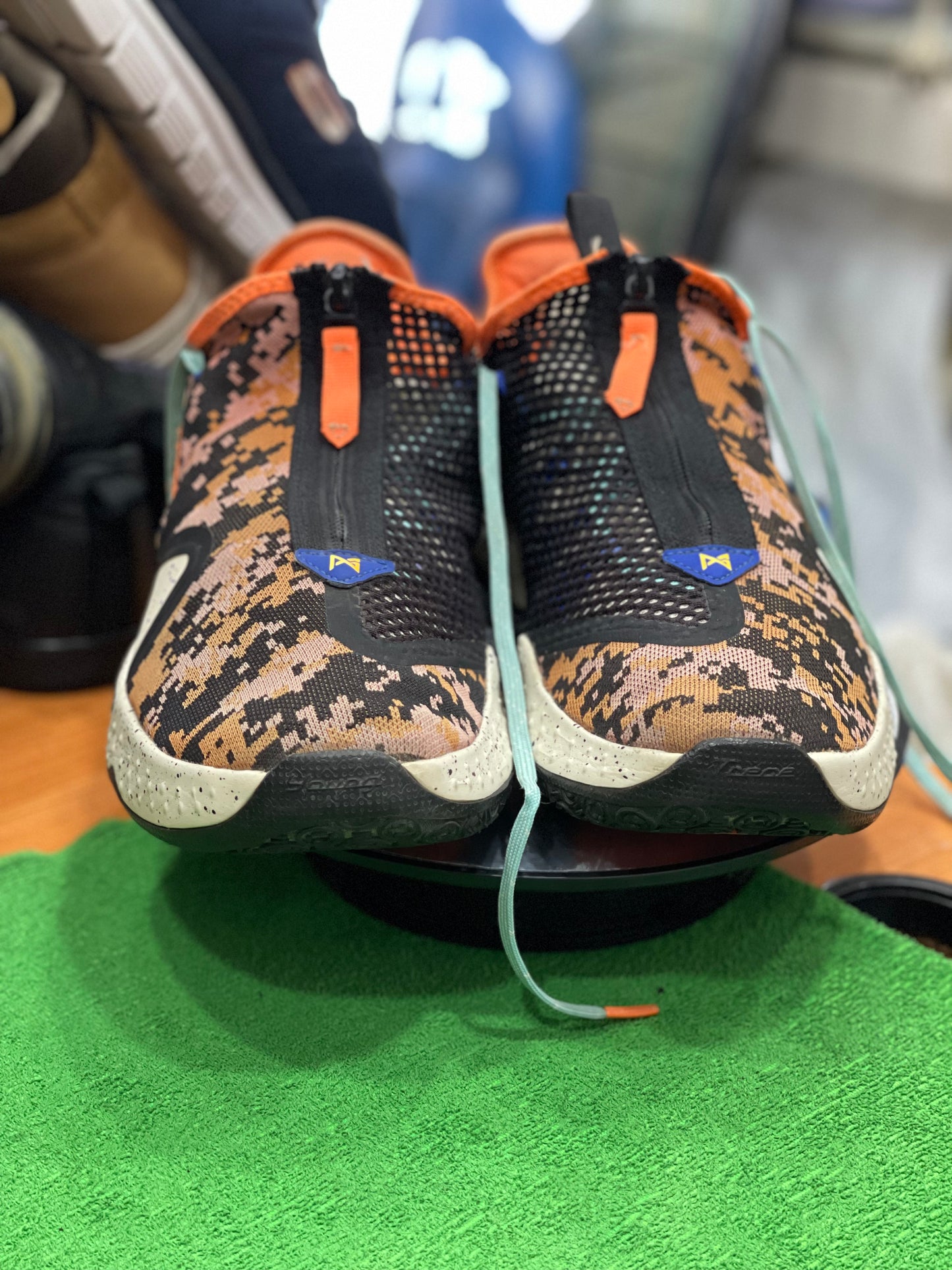 🏷️ Nike PG 4 "Camo Orange" – Pointure 45